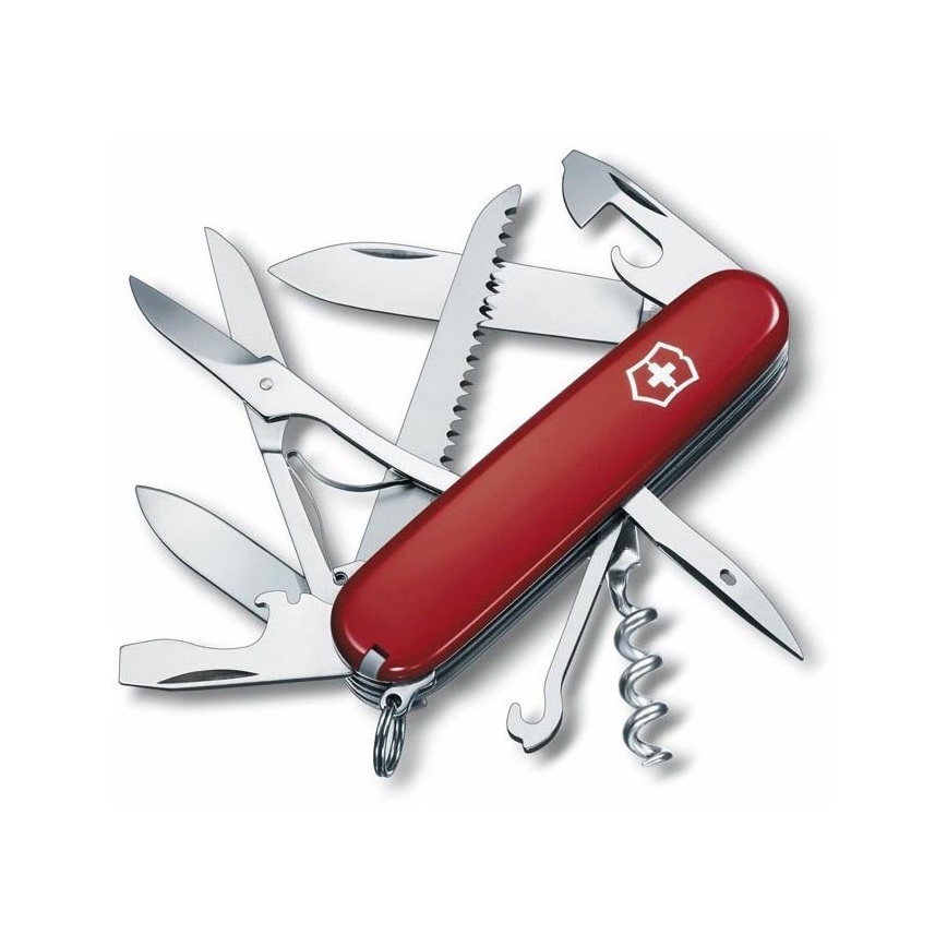 Victorinox - Večnamenski žepni nož 9,1 cm/15 funkcij rdeča