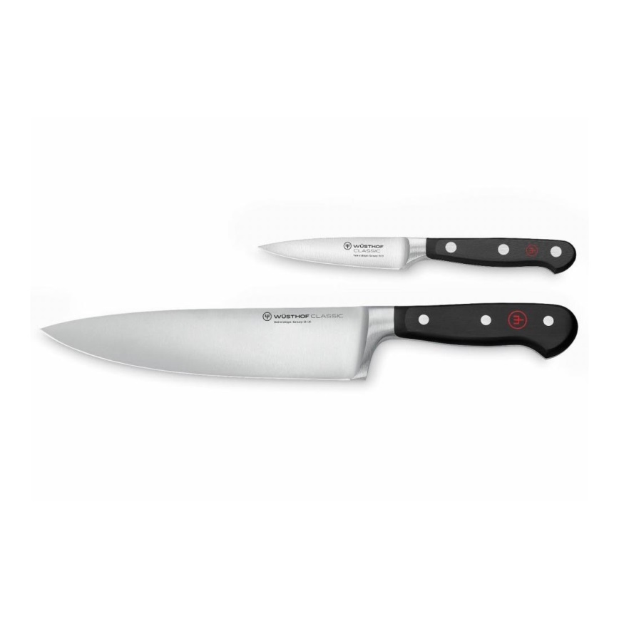 Wüsthof - Set kuhinjskih nožev CLASSIC 2 kom. črna