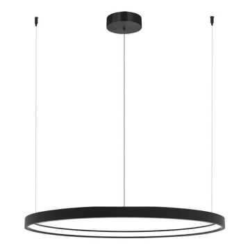 Zambelis 23033 - LED Zatemnitveni lestenec na vrvici LED/28W/230V 3000K pr. 60 cm črna