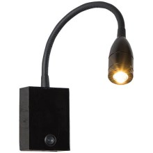 Zambelis H32 - LED Fleksibilna mala svetilka LED/3W/230V črna