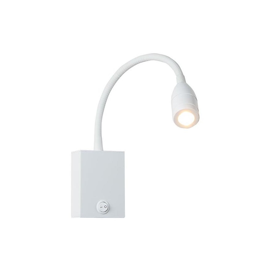 Zambelis H33 - LED Fleksibilna mala svetilka LED/3W/230V bela