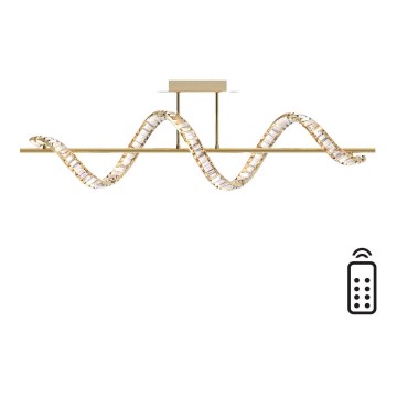 Zuma Line - LED zatemnjen kristalni lestenec na drogu LED/24,5W/230V 2700-6000K + daljinski upravljalnik