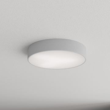 Zunanja stropna svetilka s senzorjem CLEO 3xE27/72W/230V pr. 40 cm siva IP54